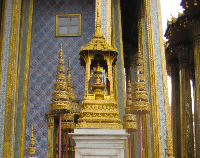 At the Grand Palace in Bangkok