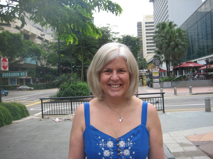Me at the Orchard Park Hotel in Singapore