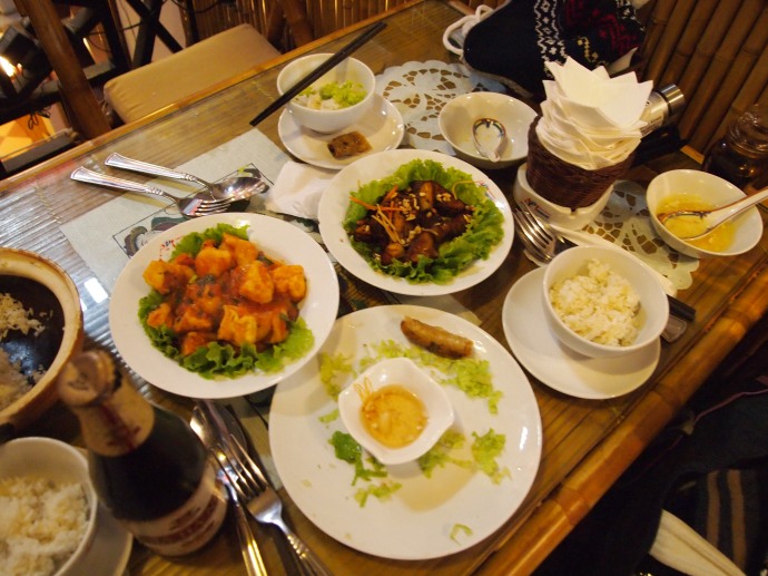 lunchtime in hanoi