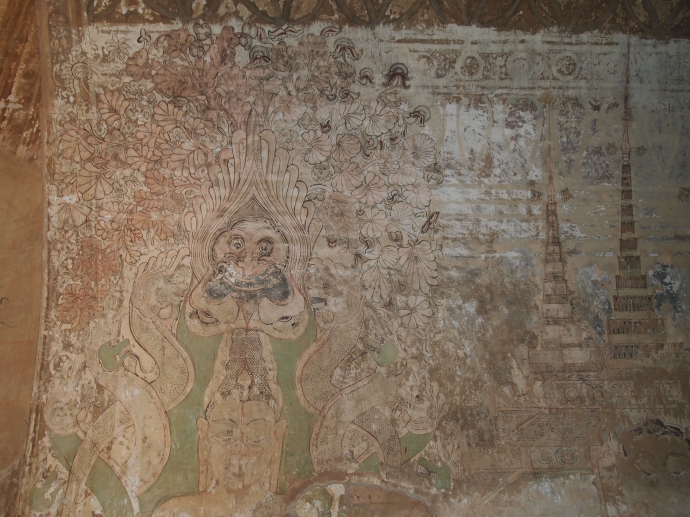 frescoes in Sulamani Pahto