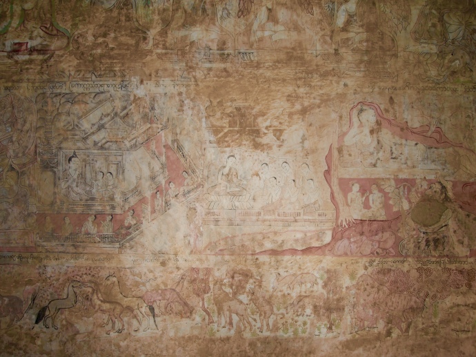 fresco in Sulamani Pahto