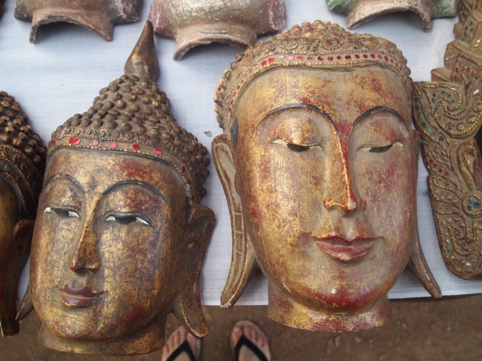 Buddha heads