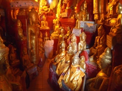 Buddhas in the cave