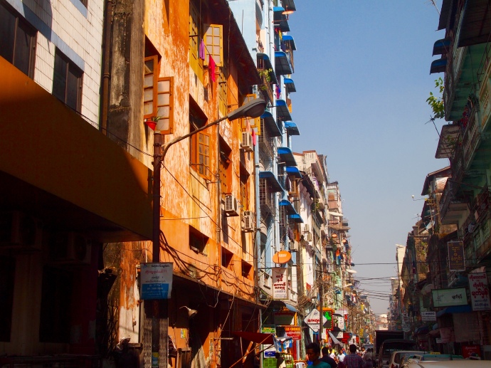Yangon streets