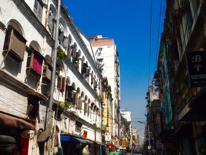 Yangon streets