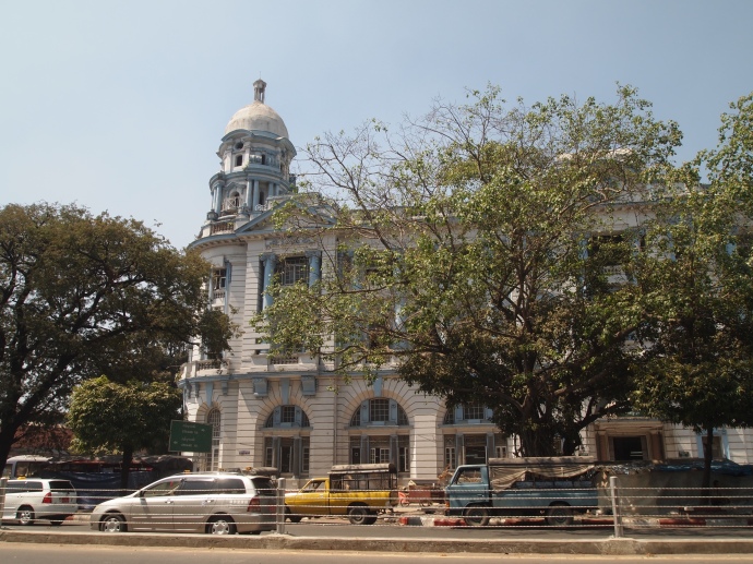 colonial architecture of Yangon