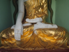 Buddhas hands and feet